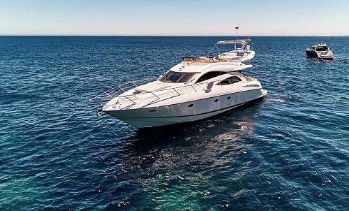 SUNSEEKER MANHATTAN 56 di Lizard Boats a Ibiza