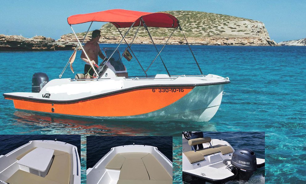 V2 5.0 di Lizard Boats a Ibiza